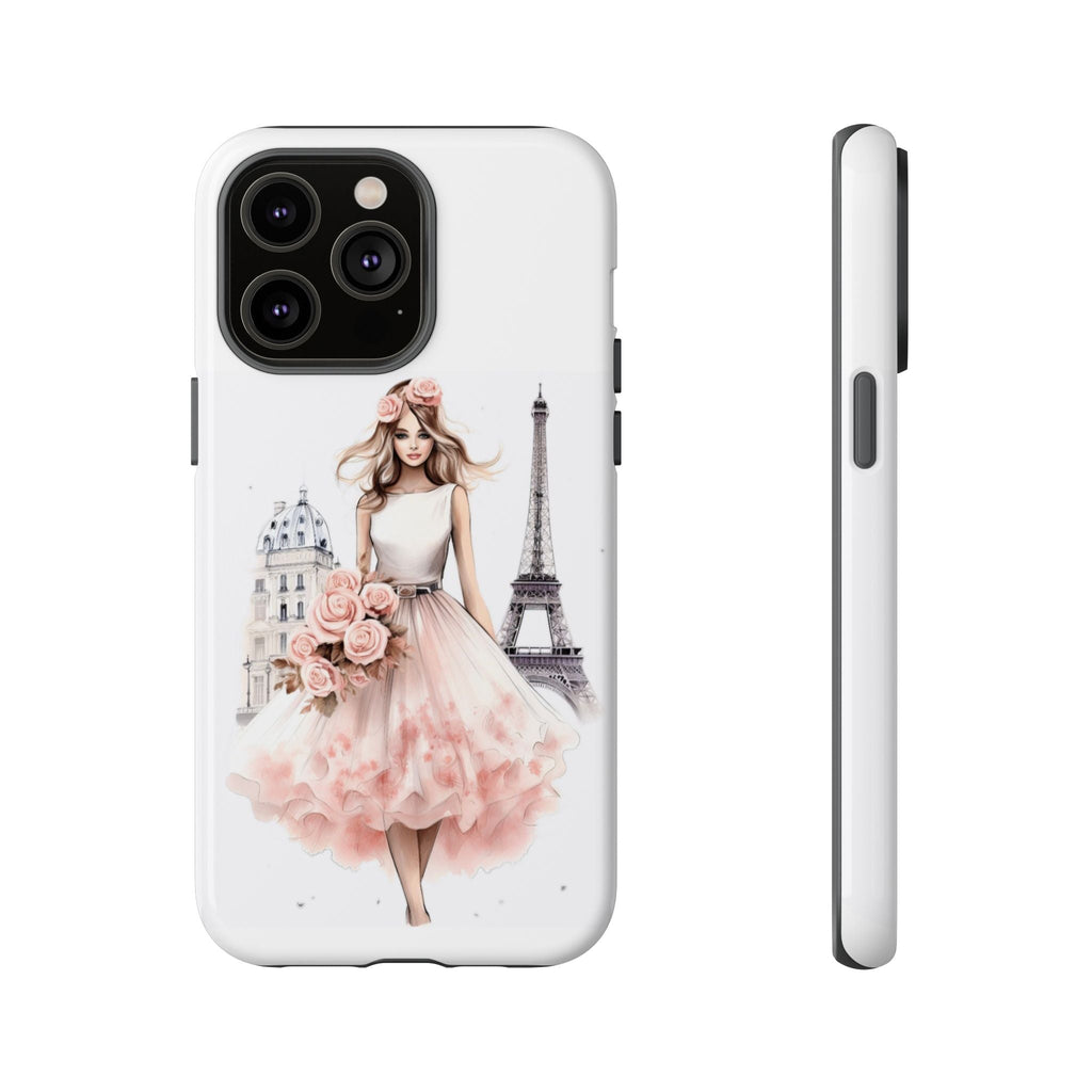 Parisian Ballerina Bouquet phone case | Tough Cases Printify