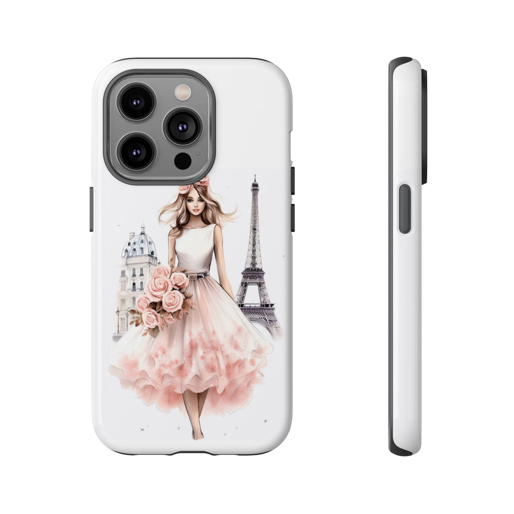 Parisian Ballerina Bouquet phone case | Tough Cases Printify