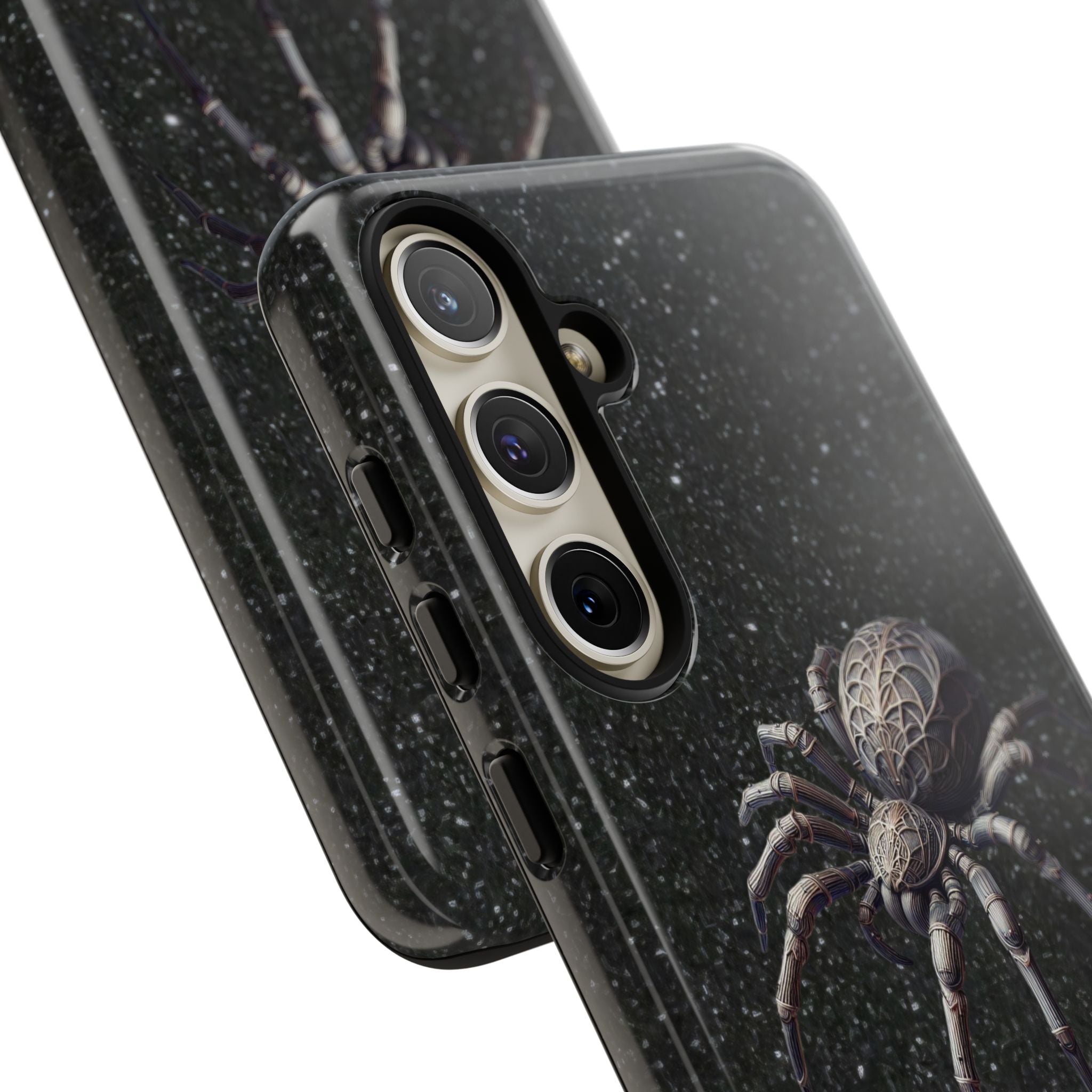 Spider Night Tough Phone Case — Dark Space Tarantula iPhone Cover Printify