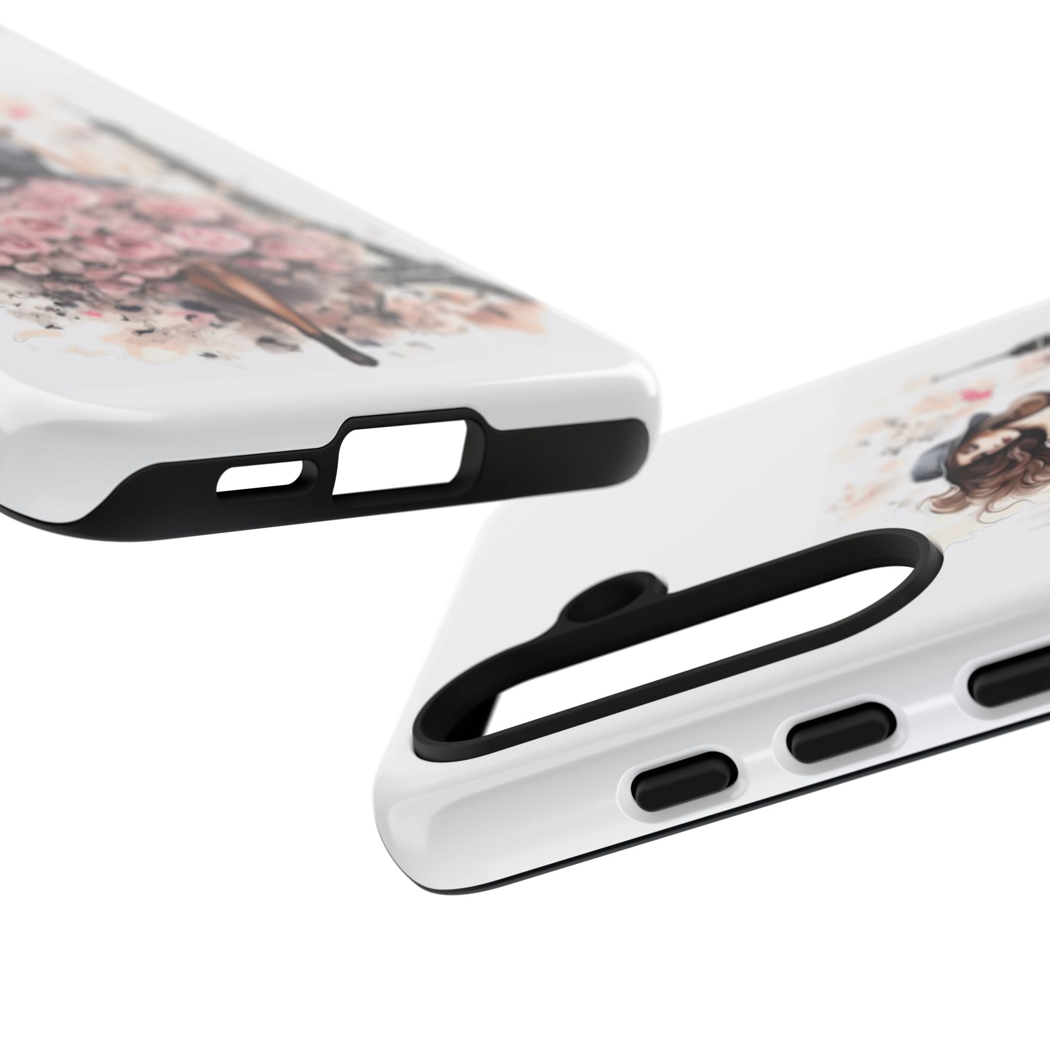 Parisian Rose Dress phone case | iPhone & Samsung slim protective case Printify