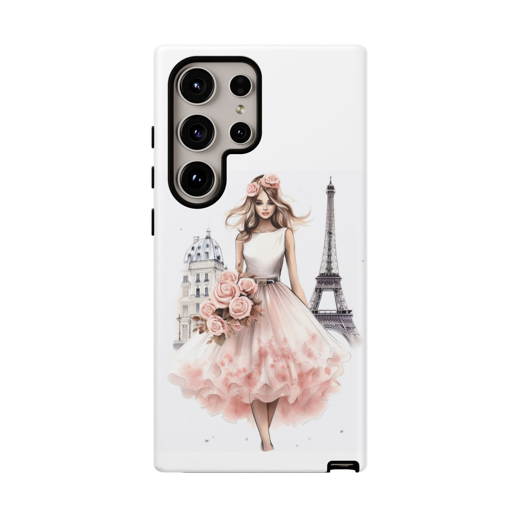 Parisian Ballerina Bouquet phone case | Tough Cases Printify
