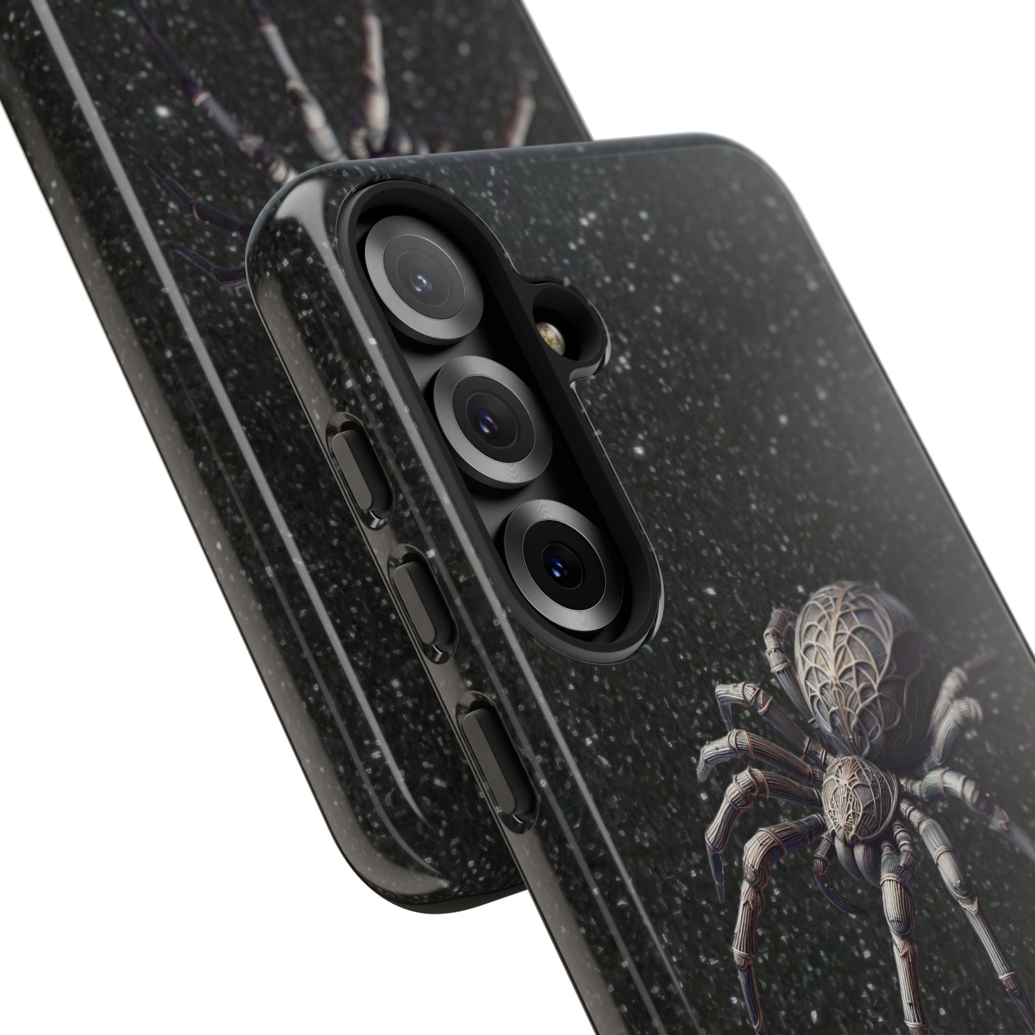 Spider Night Tough Phone Case — Dark Space Tarantula iPhone Cover Printify