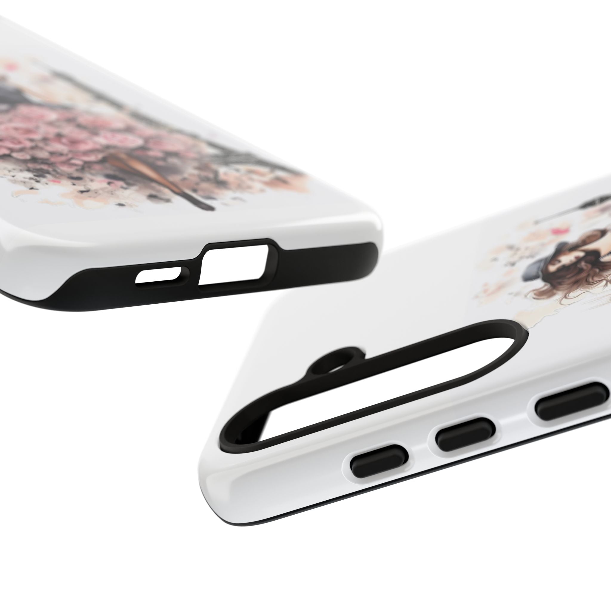 Parisian Rose Dress phone case | iPhone & Samsung slim protective case Printify