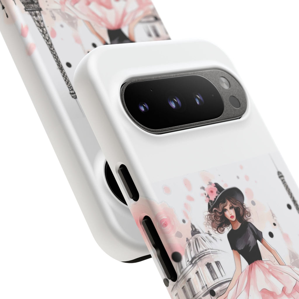 Paris Fashion Illustration Phone Case | Tough Case Printify