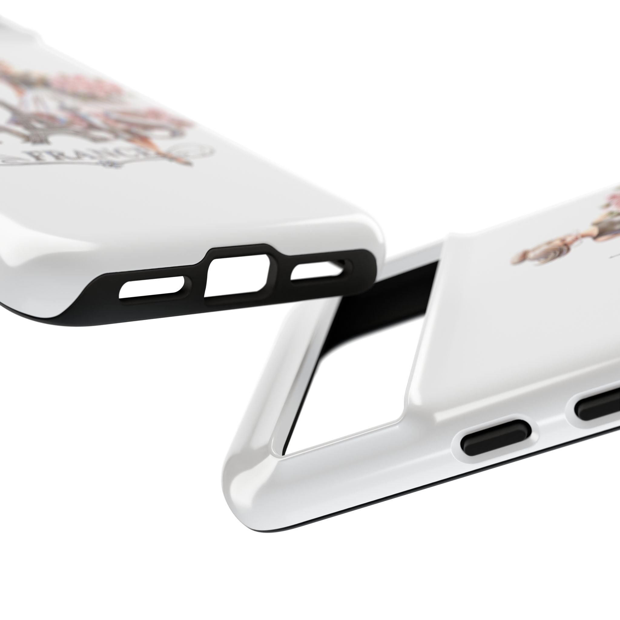 Phone Case | Eiffel Tower Floral Fashion Design Printify