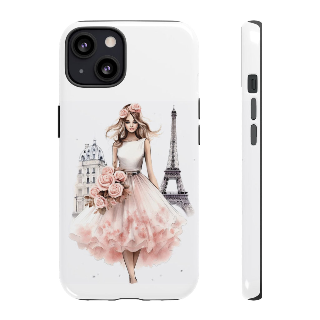 Parisian Ballerina Bouquet phone case | Tough Cases Printify