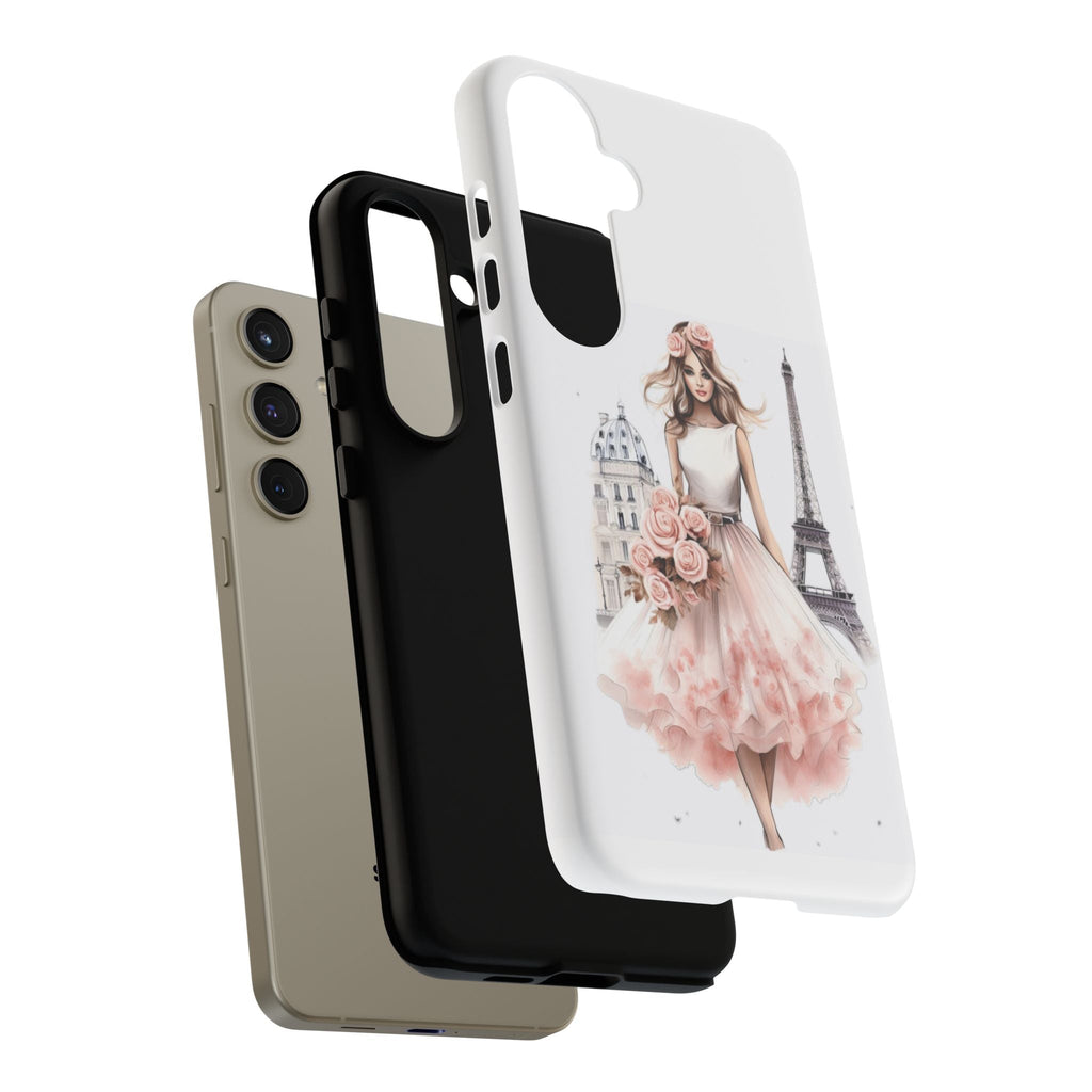 Parisian Ballerina Bouquet phone case | Tough Cases Printify