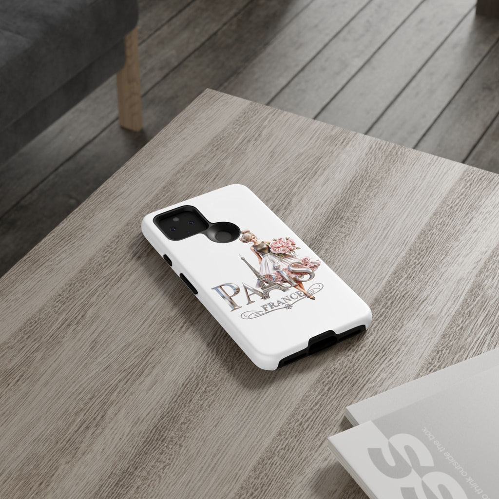Phone Case | Eiffel Tower Floral Fashion Design Printify