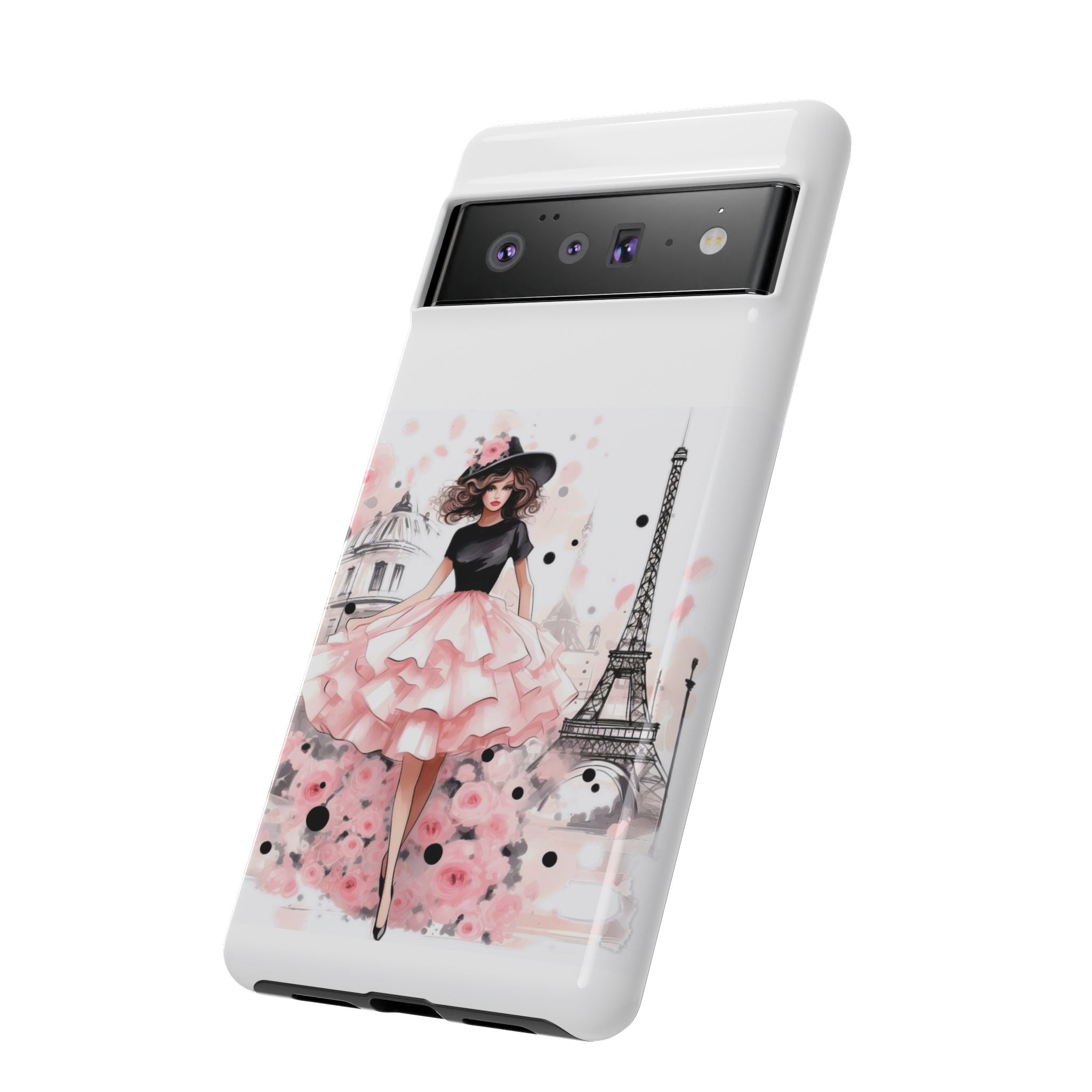 Paris Fashion Illustration Phone Case | Tough Case Printify