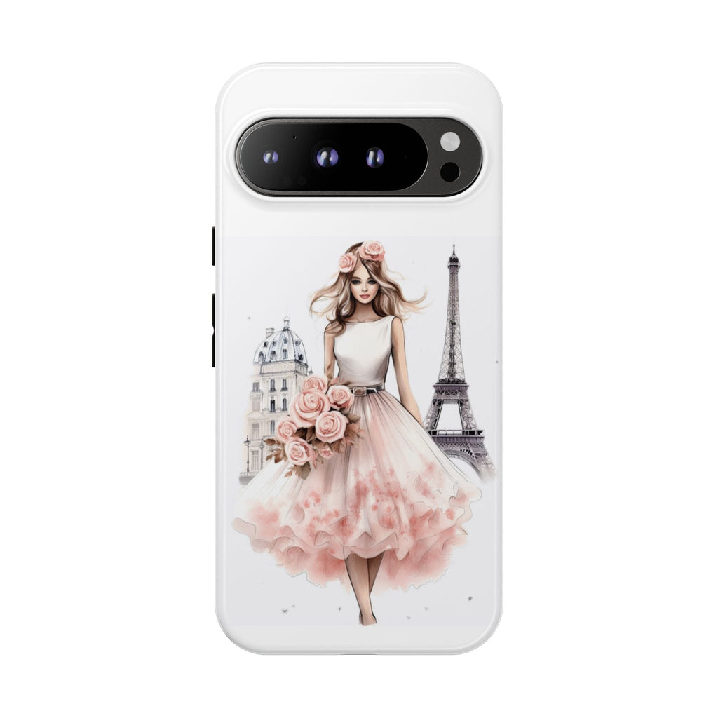 Parisian Ballerina Bouquet phone case | Tough Cases Printify