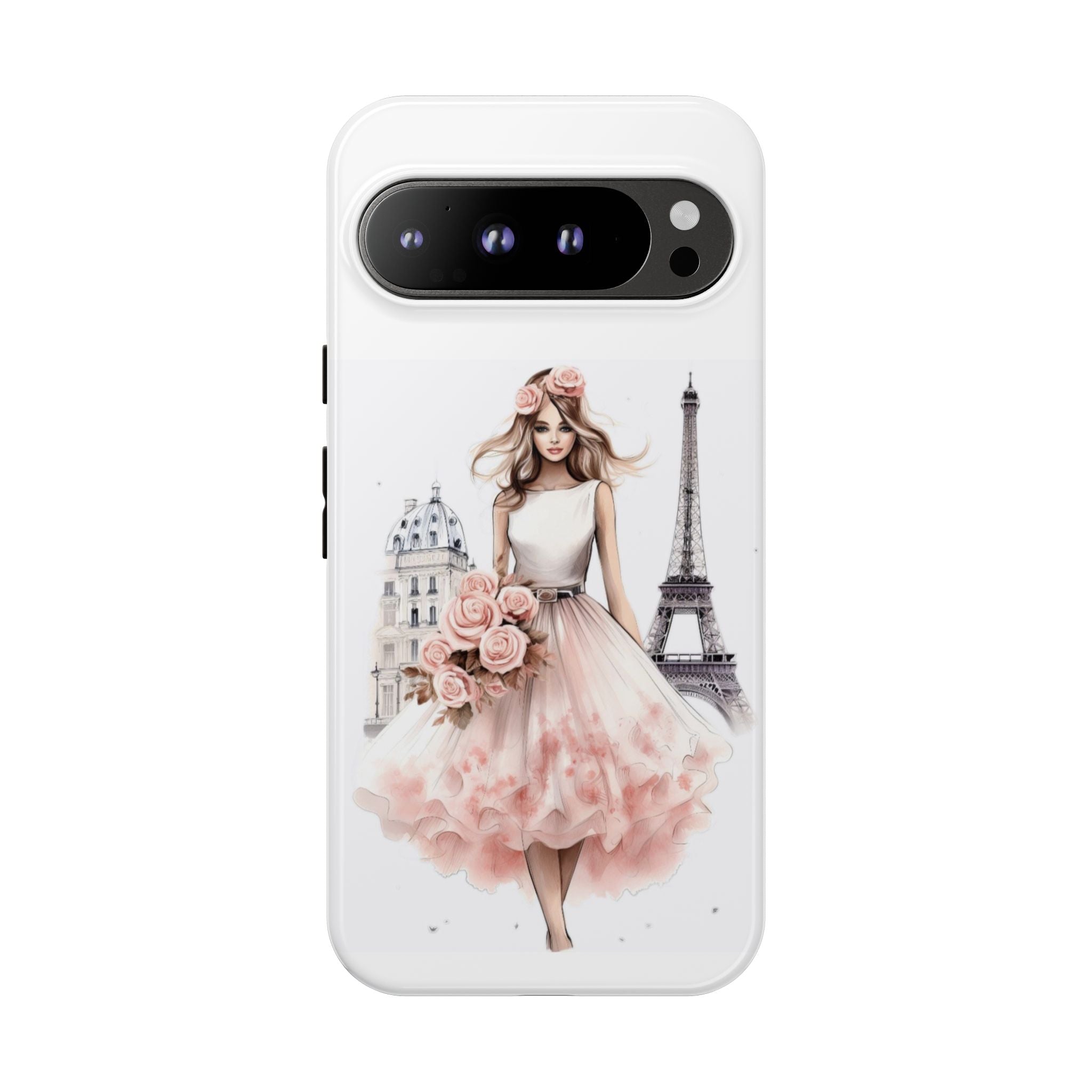 Parisian Ballerina Bouquet phone case | Tough Cases Printify