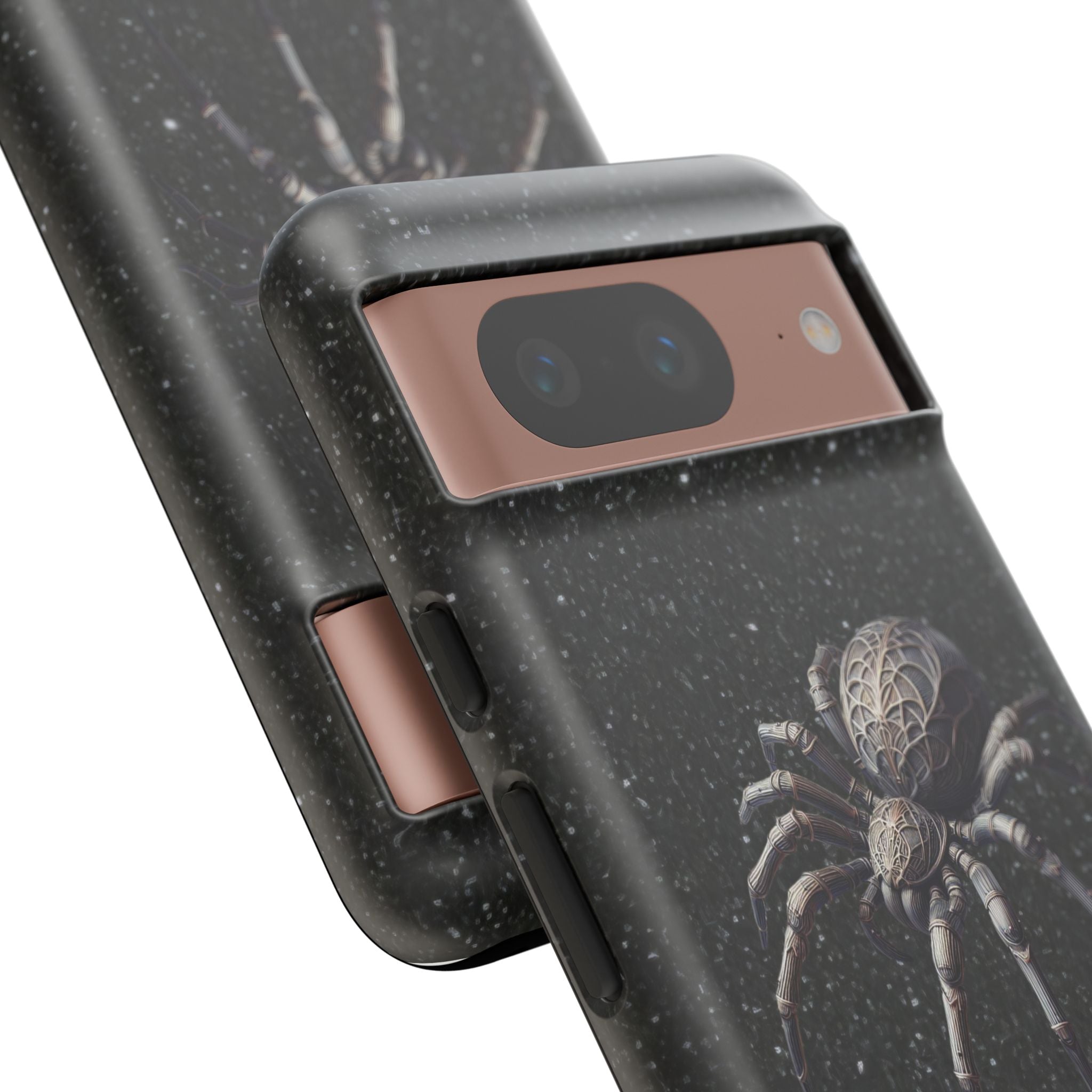 Spider Night Tough Phone Case — Dark Space Tarantula iPhone Cover Printify