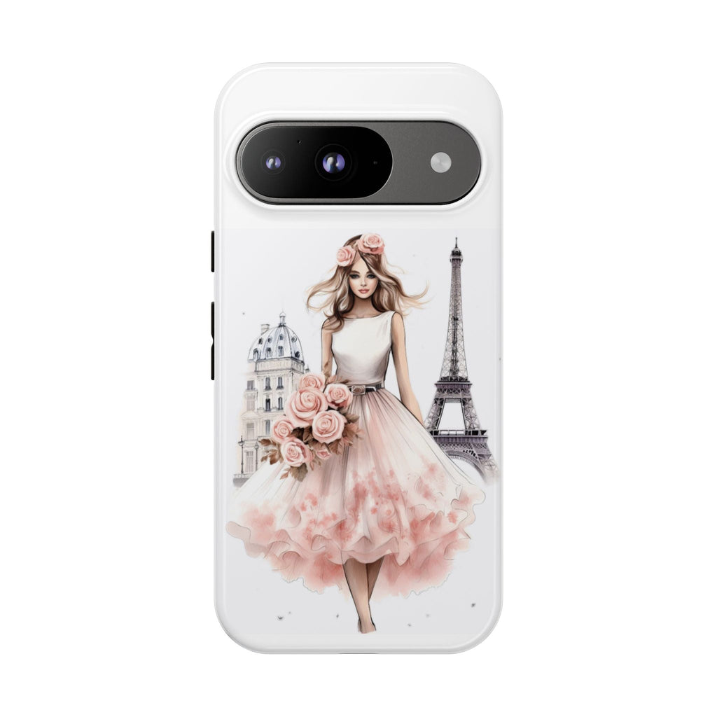 Parisian Ballerina Bouquet phone case | Tough Cases Printify