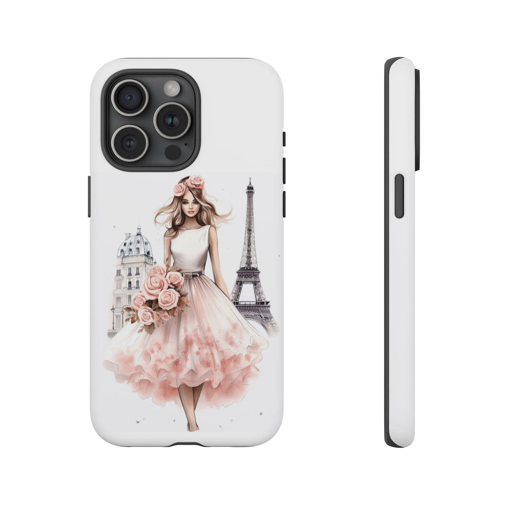 Parisian Ballerina Bouquet phone case | Tough Cases Printify