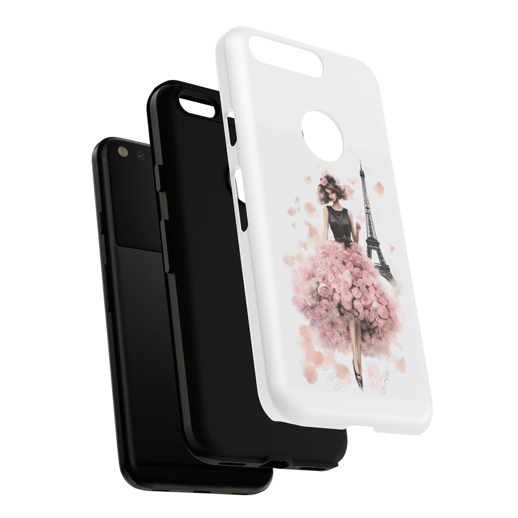 Paris Fashion Girl Phone Case | Tough Case Printify