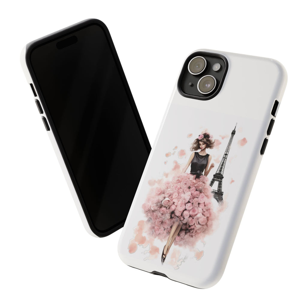 Paris Fashion Girl Phone Case | Tough Case Printify