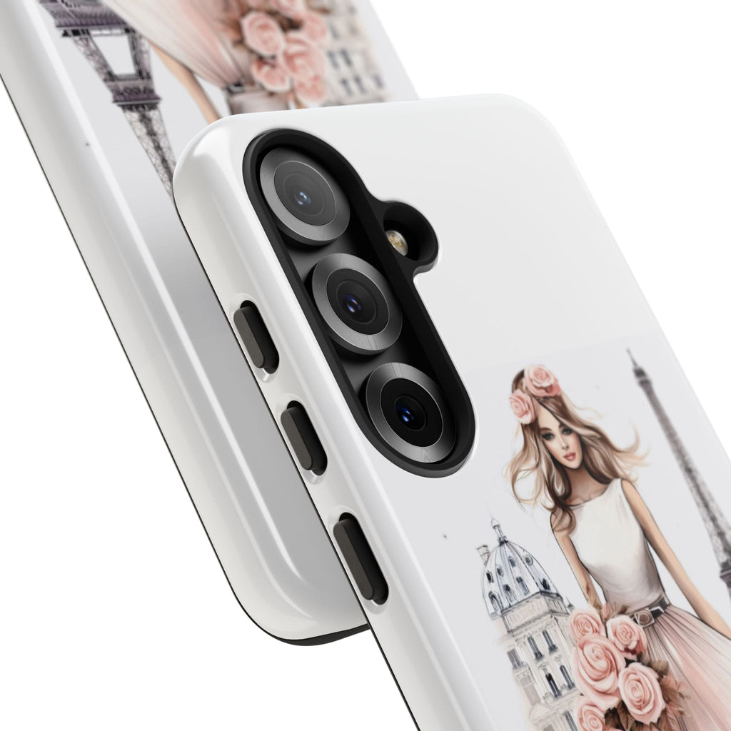 Parisian Ballerina Bouquet phone case | Tough Cases Printify