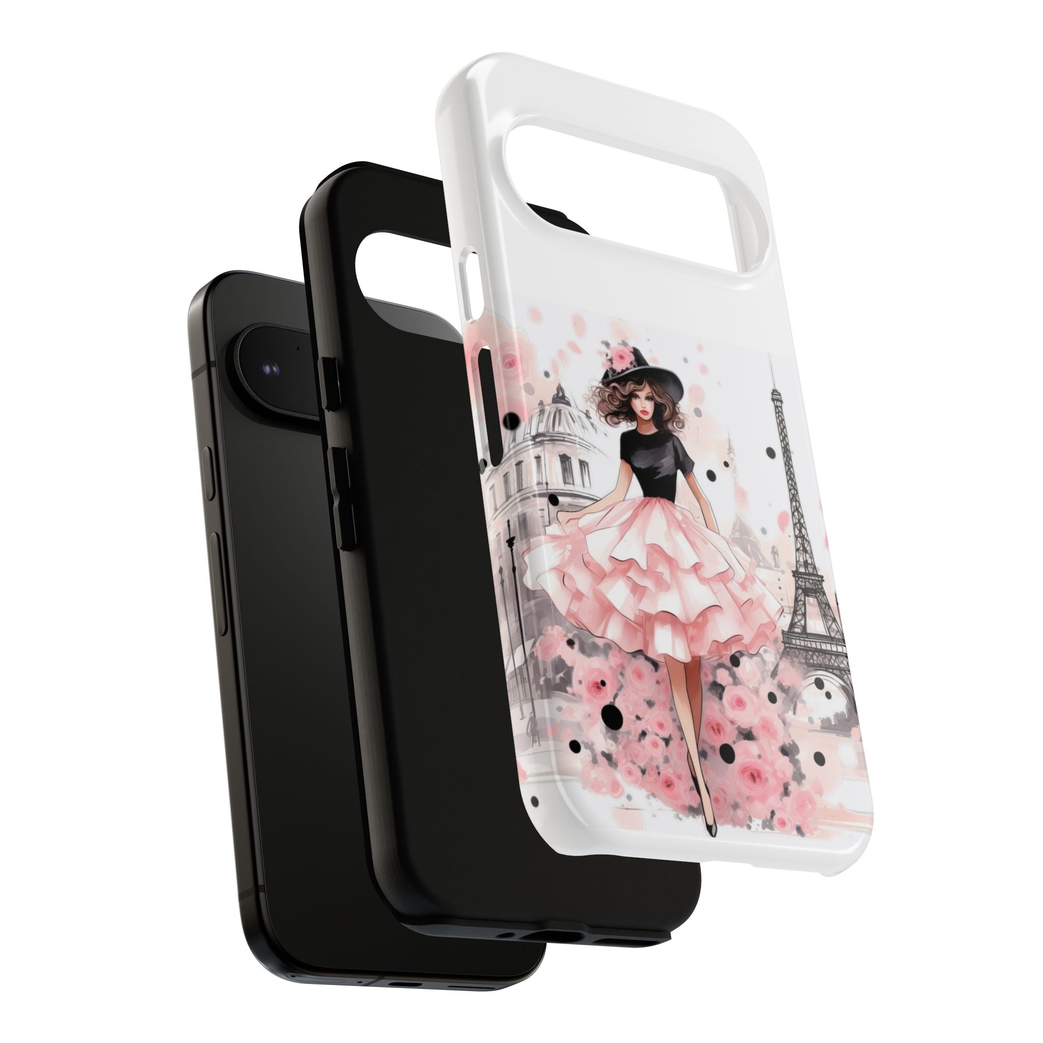 Paris Fashion Illustration Phone Case | Tough Case Printify