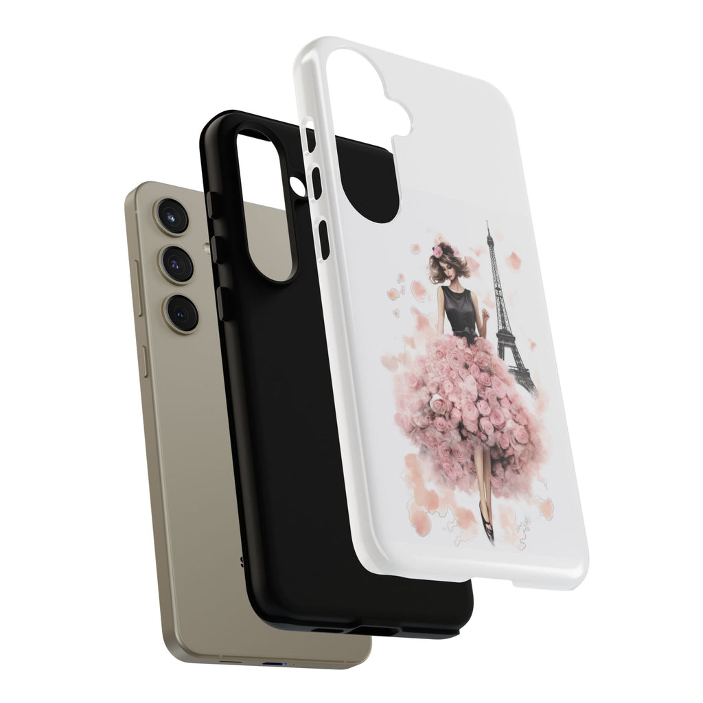 Paris Fashion Girl Phone Case | Tough Case Printify