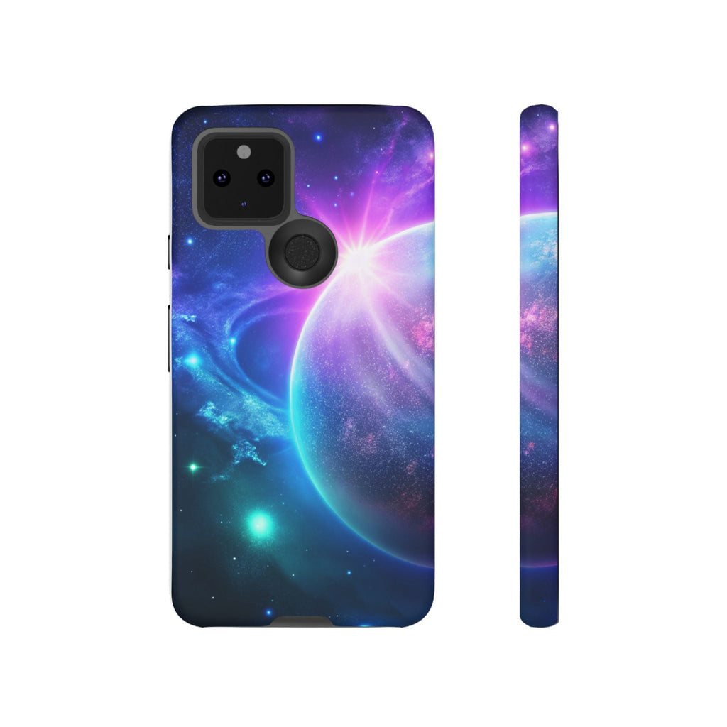 Galaxy Nebula Space Phone Case | Planet Sparkle Tough Case Printify