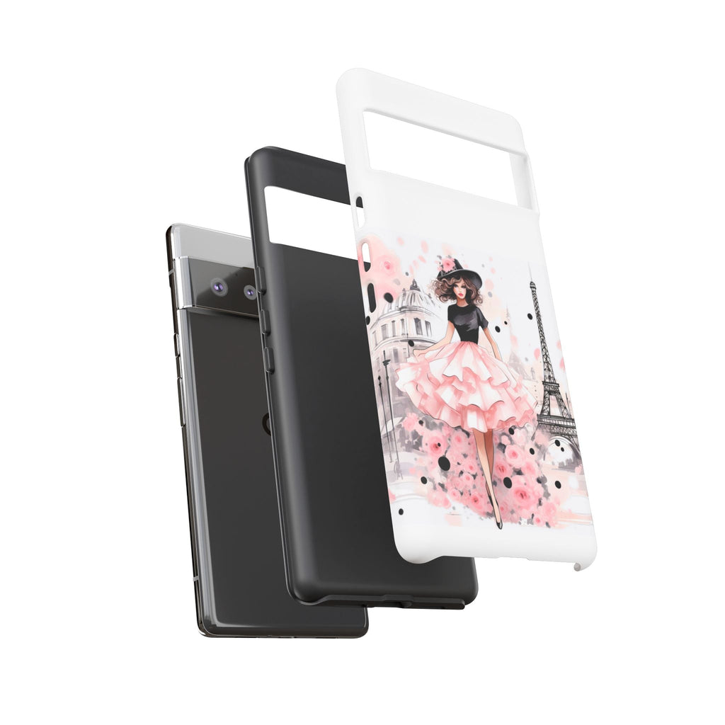 Paris Fashion Illustration Phone Case | Tough Case Printify