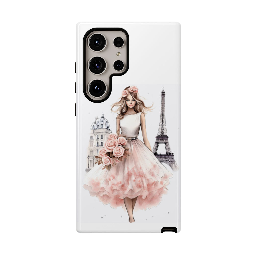 Parisian Ballerina Bouquet phone case | Tough Cases Printify