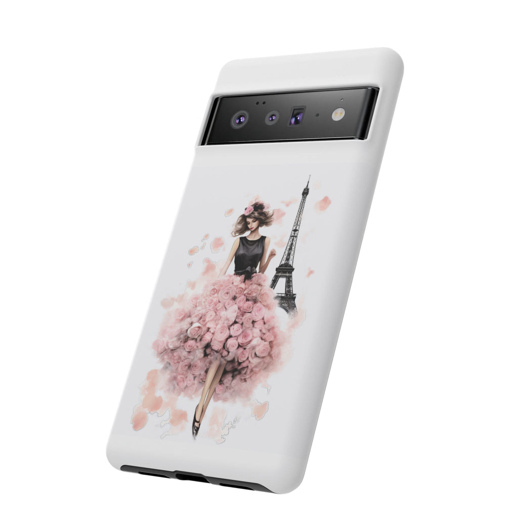 Paris Fashion Girl Phone Case | Tough Case Printify