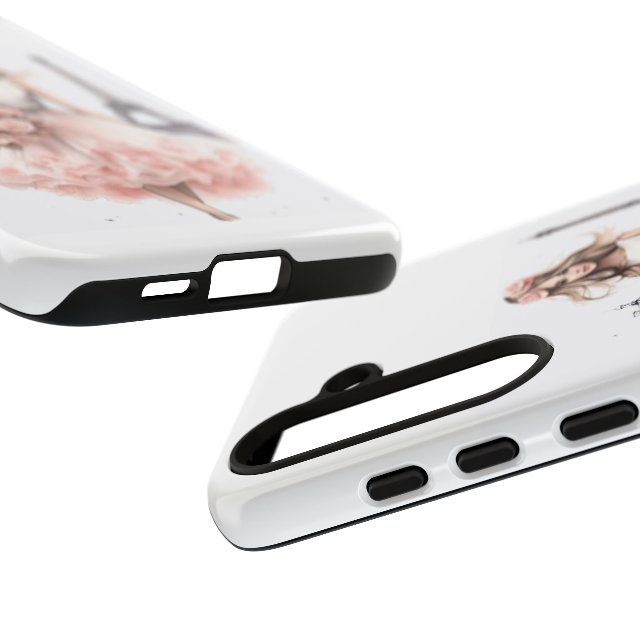 Parisian Ballerina Bouquet phone case | Tough Cases Printify