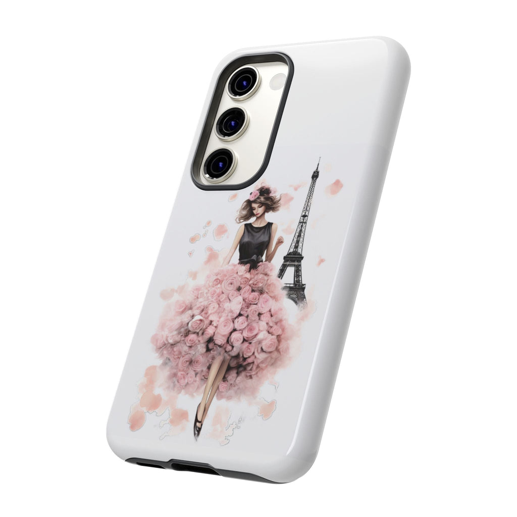 Paris Fashion Girl Phone Case | Tough Case Printify