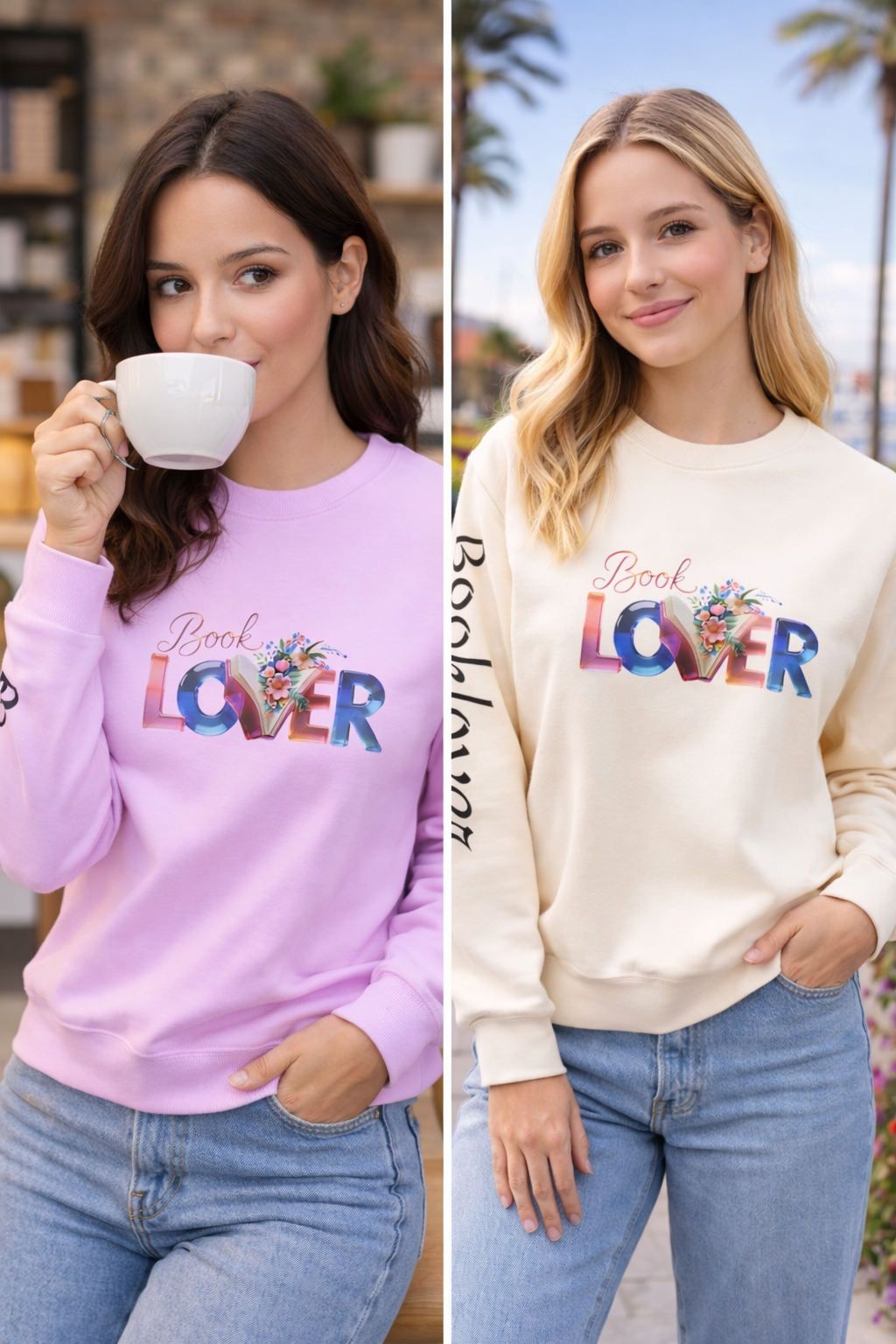 Book Lover Sweatshirt 