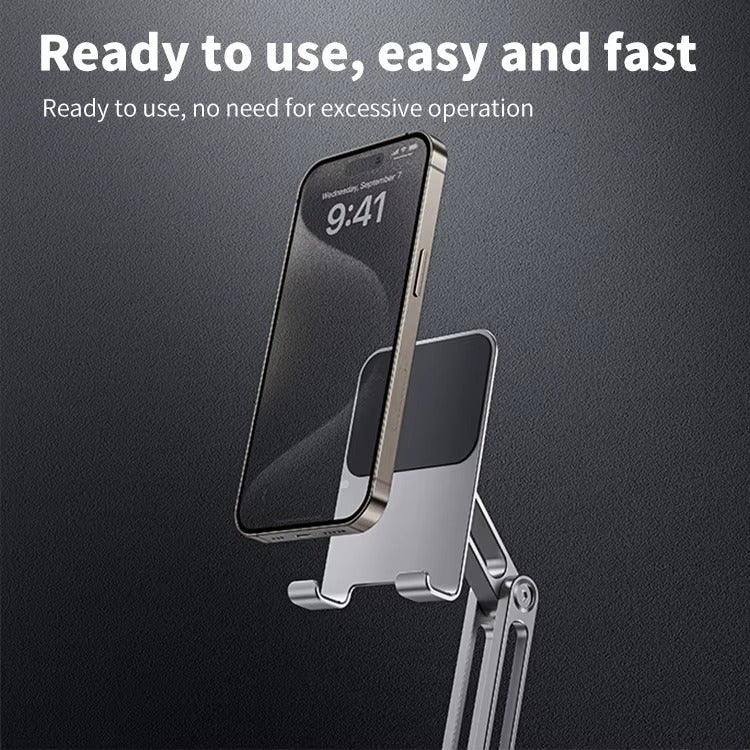 Drehbare Handyhalterung mit LED-Beleuchtung