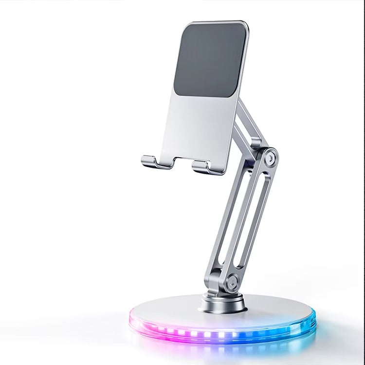 Drehbare Handyhalterung mit LED-Beleuchtung