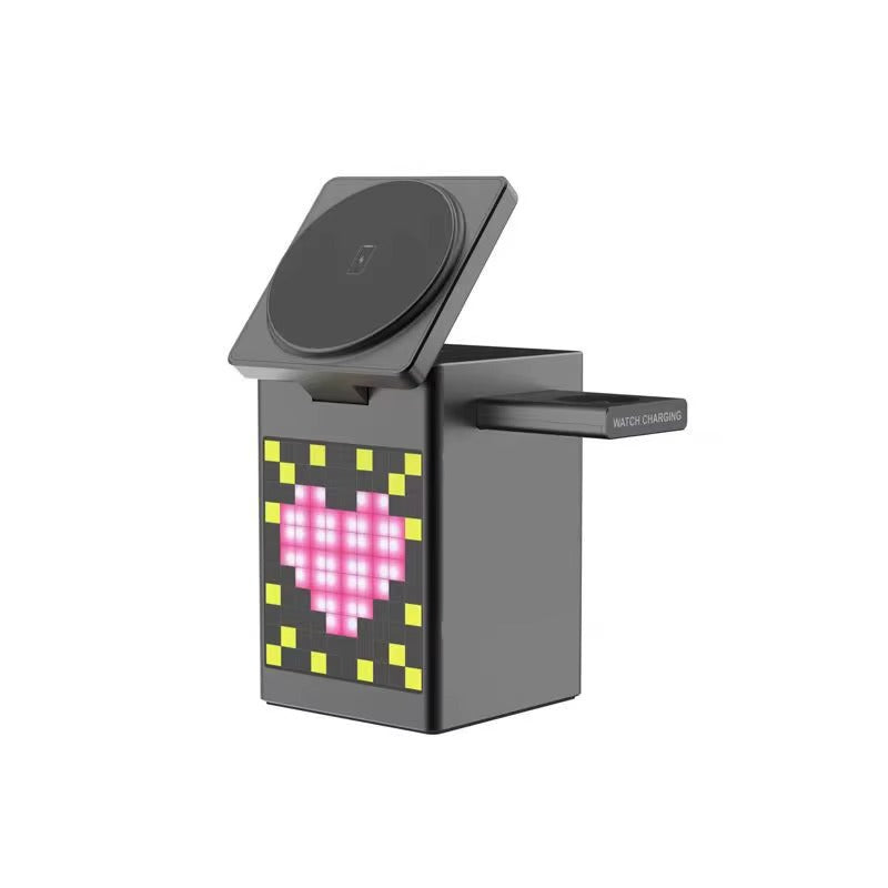 Gamer Schreibtischlampe mit integrierter Ladestation