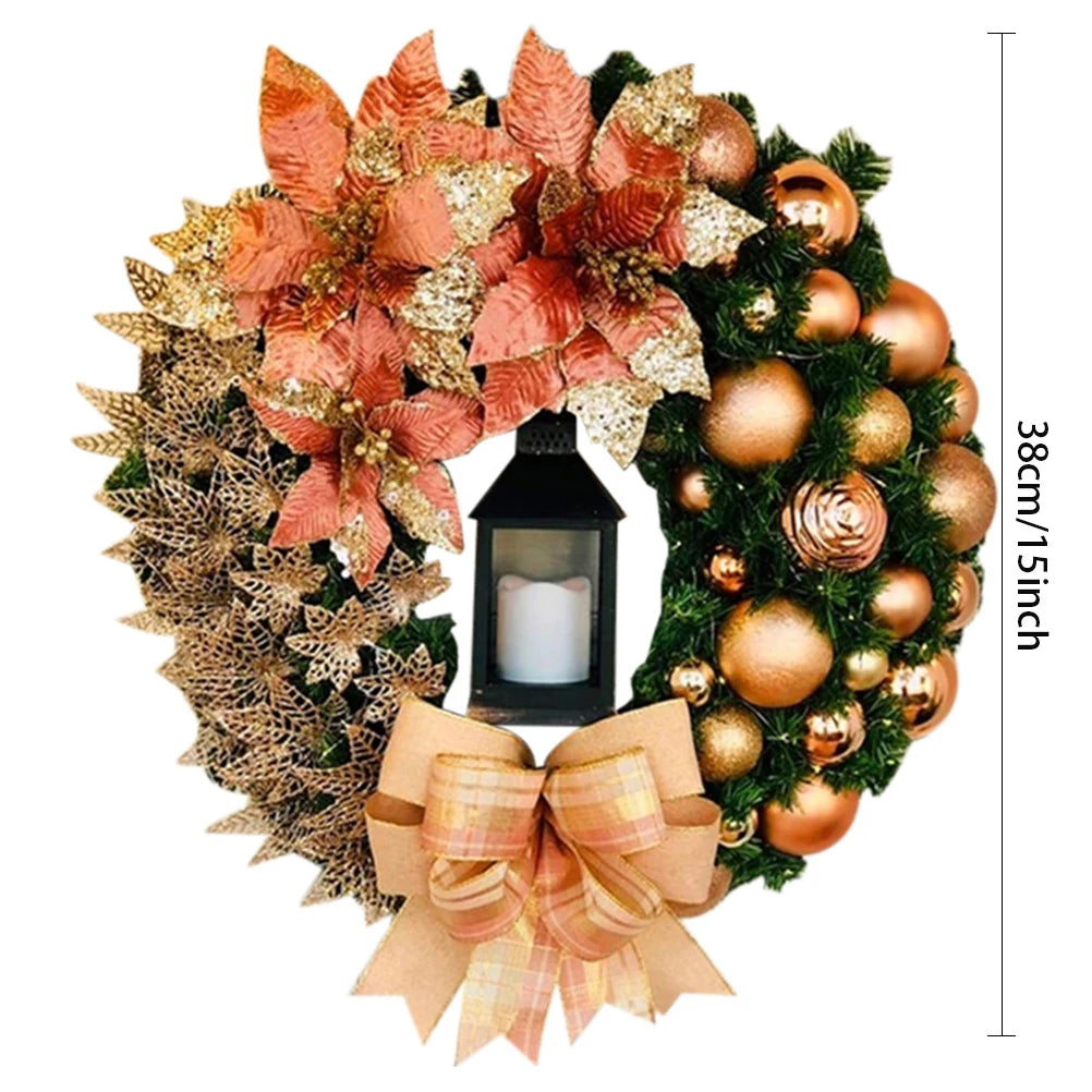 Christmas Garland Front Door Home