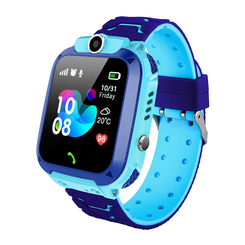 Kids Smart Watch SOS Waterproof Anrufort-Tracker