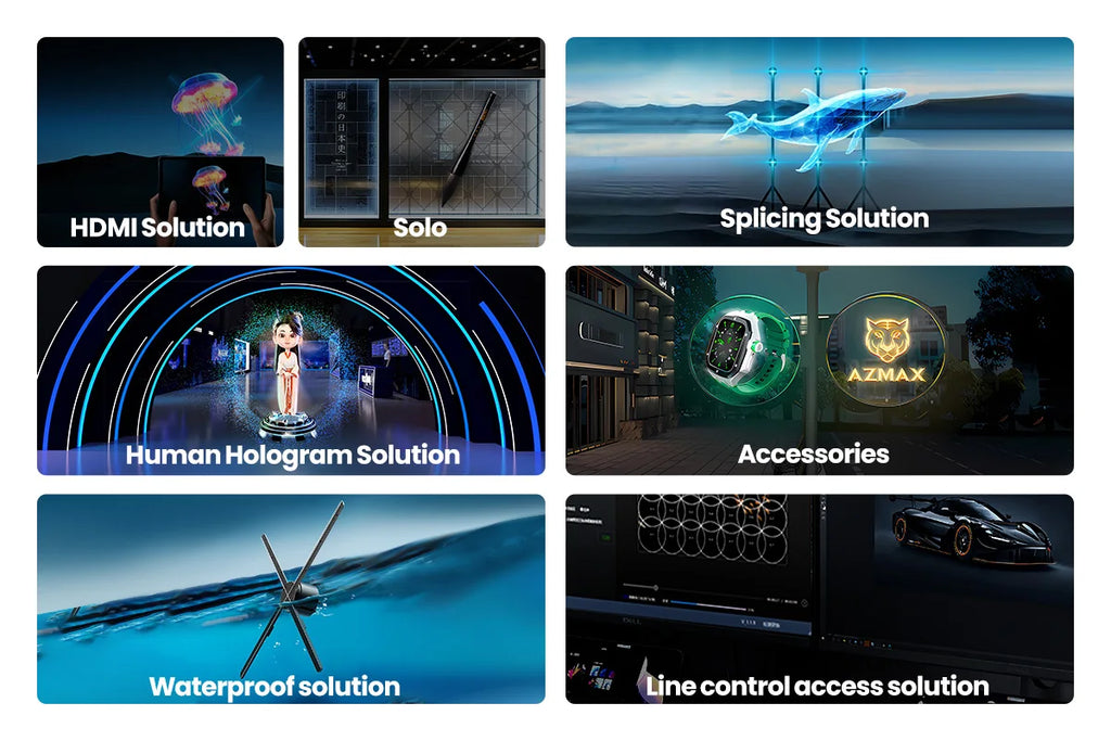 LED Holographic Projector 