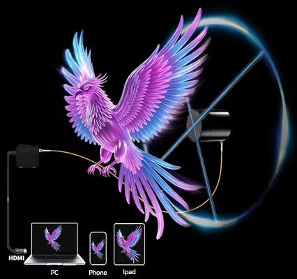 Portable Hologramm-Projektor 