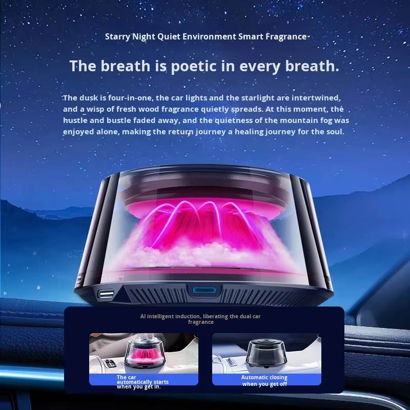 Premium Luxury Car Aromatherapy – Smart Auto Diffuser
