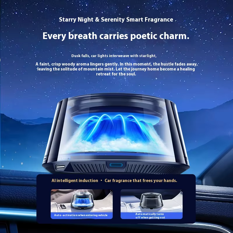 Premium Luxury Car Aromatherapy – Smart Auto Diffuser
