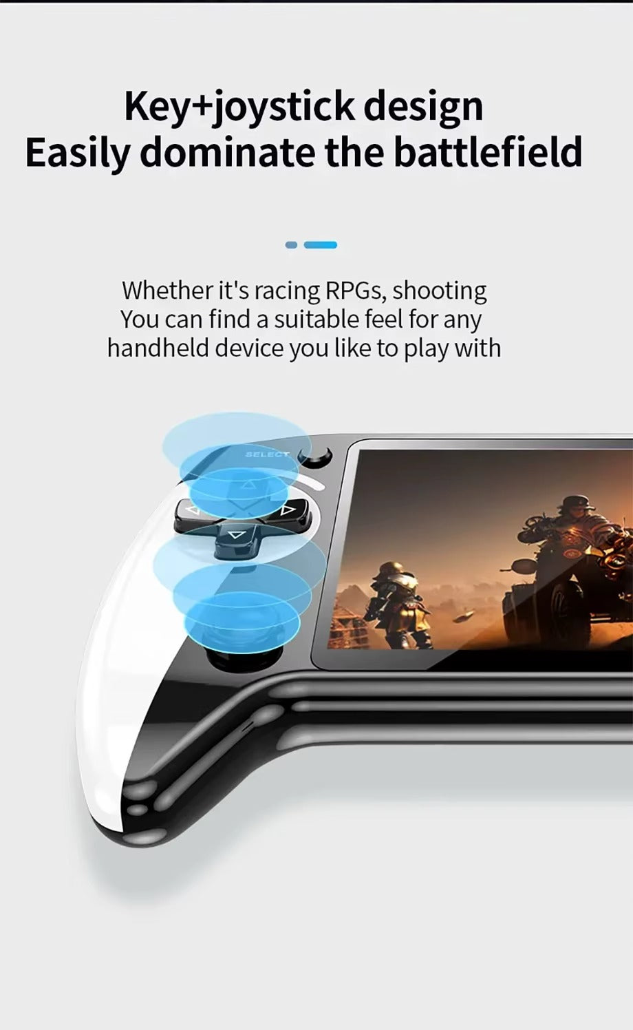 Wiisun X9 Handheld Spielekonsole 