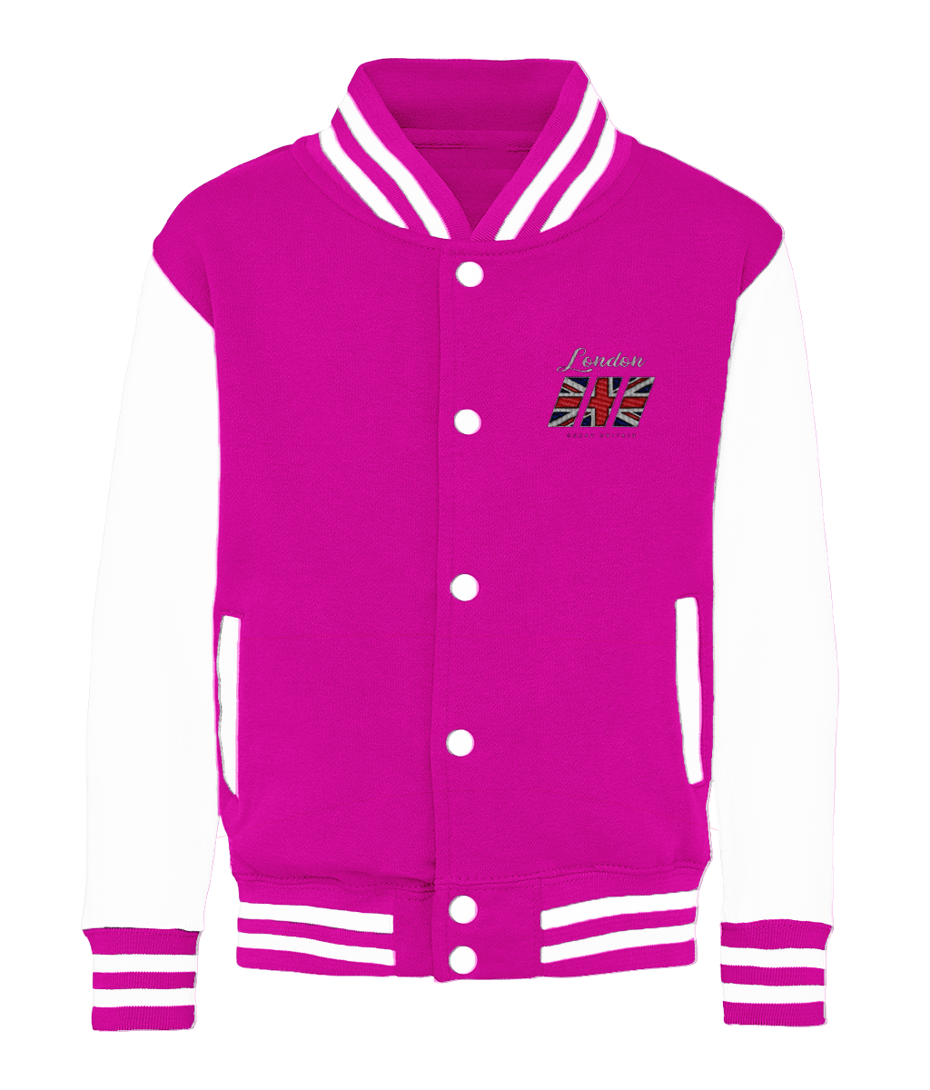 Kids Varsity Jacket 06S by AWDis